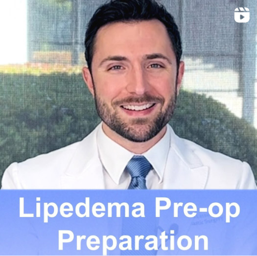 lipedema pre op preparation